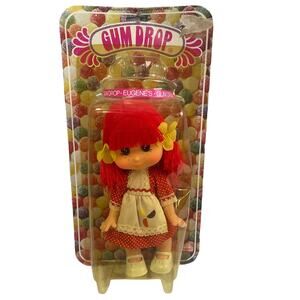 Vintage 1981 Eugene Doll Co Red Hair Gum Drop Dolly in Original Packaging